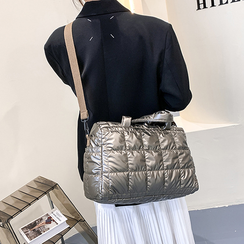 Space Pad Cotton Shoulder Bag  - Women Bags Aldo 评论和价格