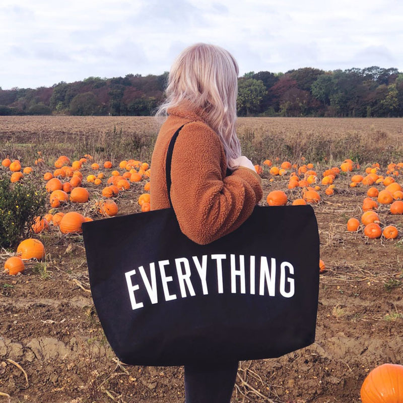 Large Capacity Canvas Tote Bag - Women Bags Low Price 评论和价格