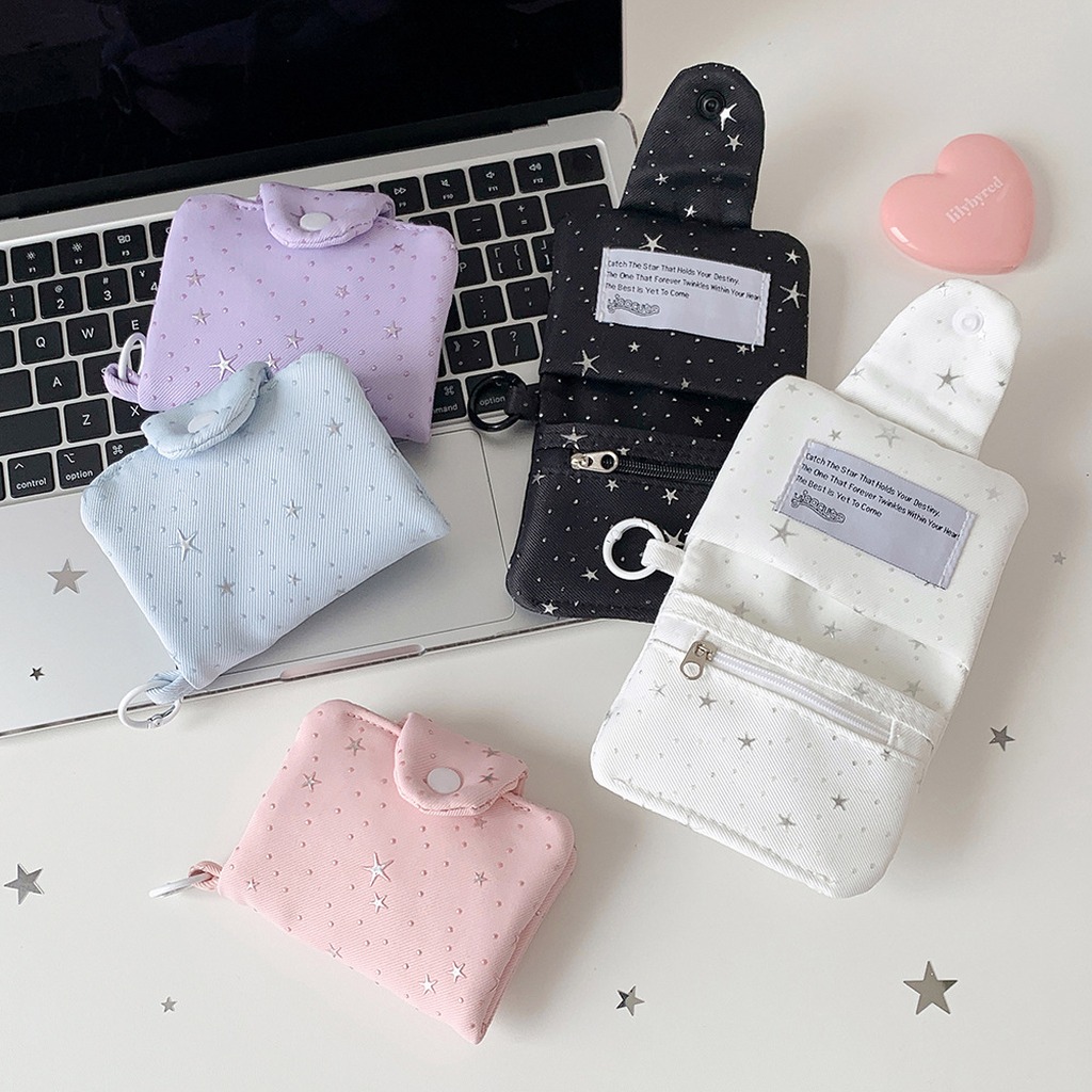 Sequins Star Print Coin Purse  - Women Bags Flipkart 评论和价格