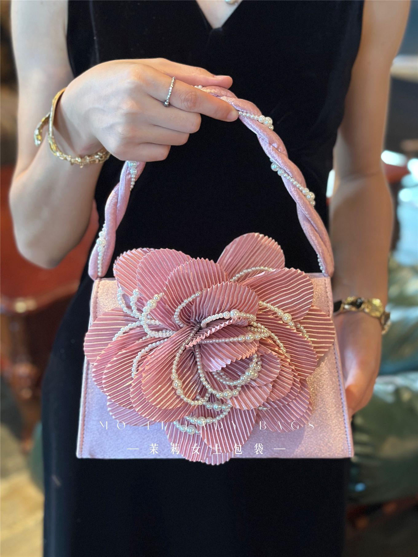 French Petal Flower Handbag Ho - Women'S Bags Holiday 评论和价格