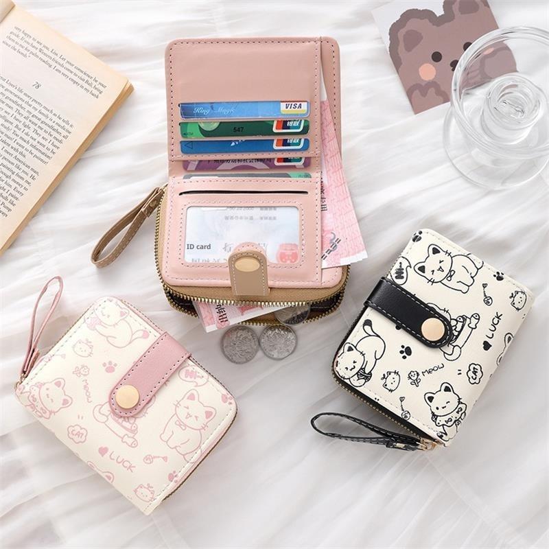 Cute Cat PU Leather Coin Purse - Women Bags Flipkart 评论和价格