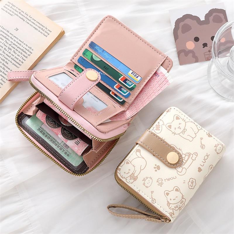 Cute Cat PU Leather Coin Purse - Women Bags Flipkart 评论和价格