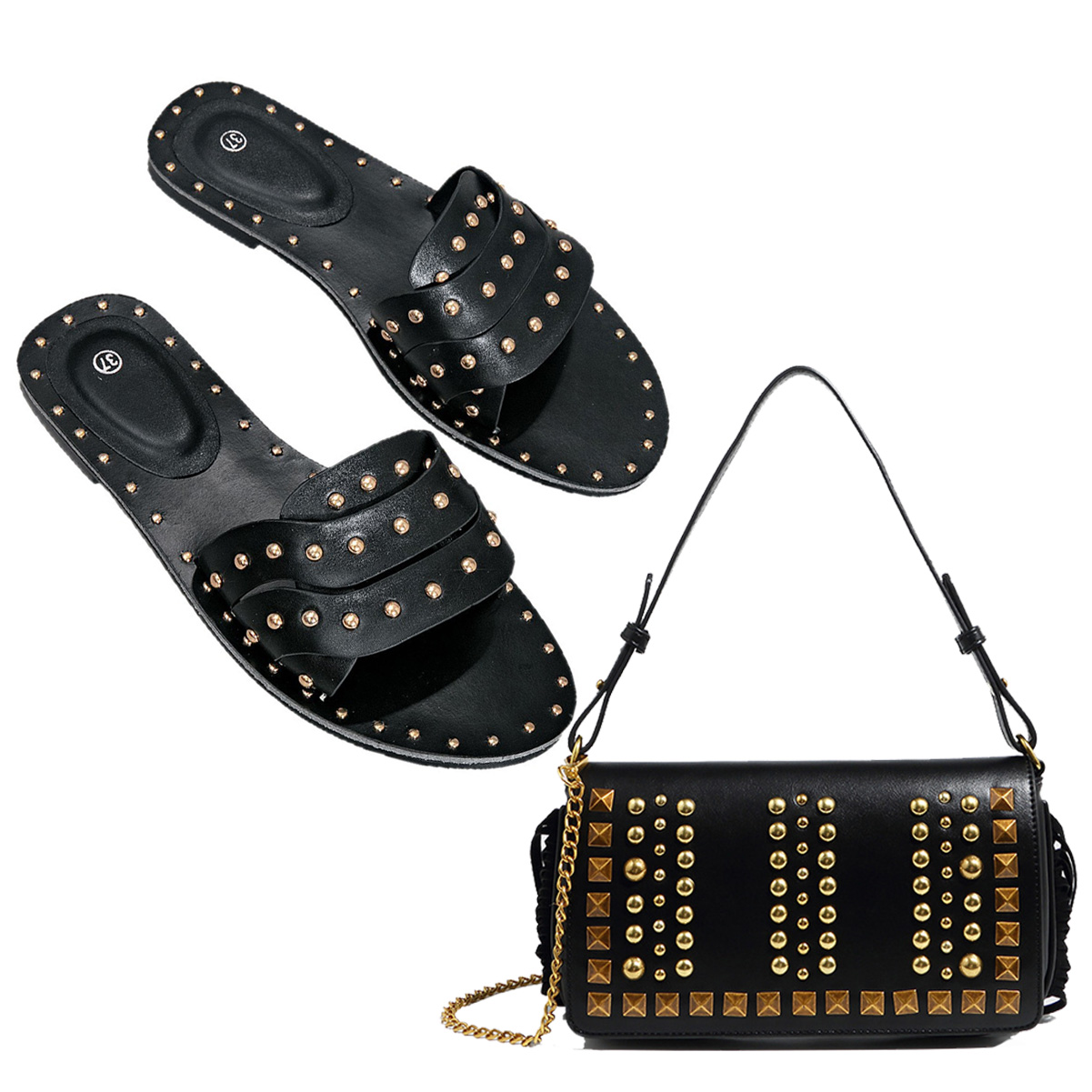Women's Summer New Wear Rivet  - Women'S Bags Holiday 评论和价格