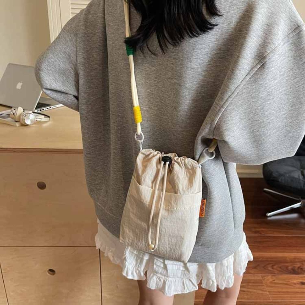 Shoulder Strap Small Drawstrin - Women Bags Polene 评论和价格