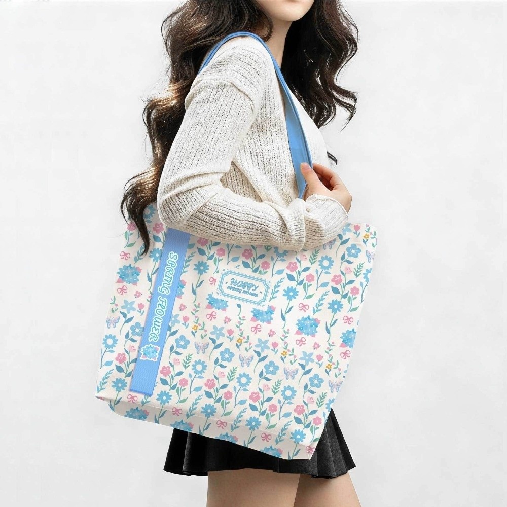 Portable Floral Canvas Tote Ba - Women'S Reebok Bags 评论和价格