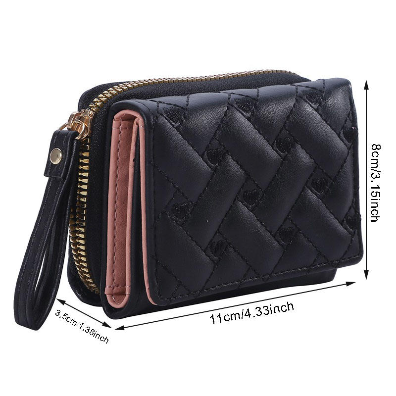 PU Leather Tri-Fold Wallet for - Women Bags Flipkart 评论和价格