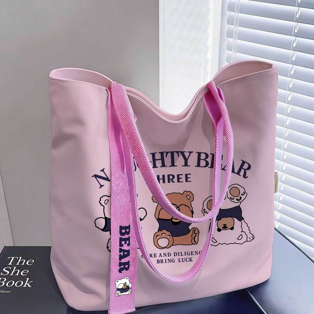 Cute Cartoon Canvas Tote Bag R - Women'S Reebok Bags 评论和价格