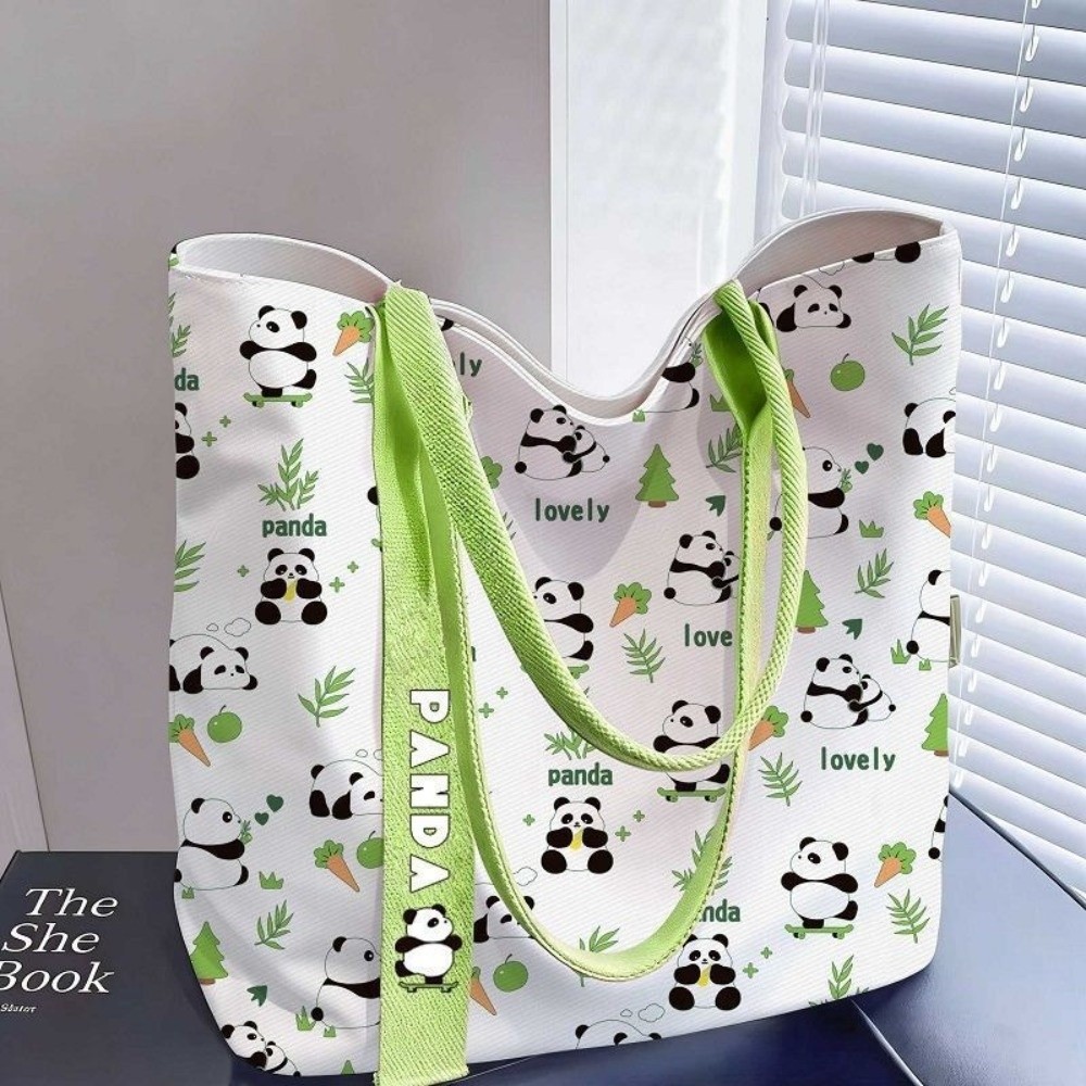 Cute Cartoon Canvas Tote Bag R - Women'S Reebok Bags 评论和价格