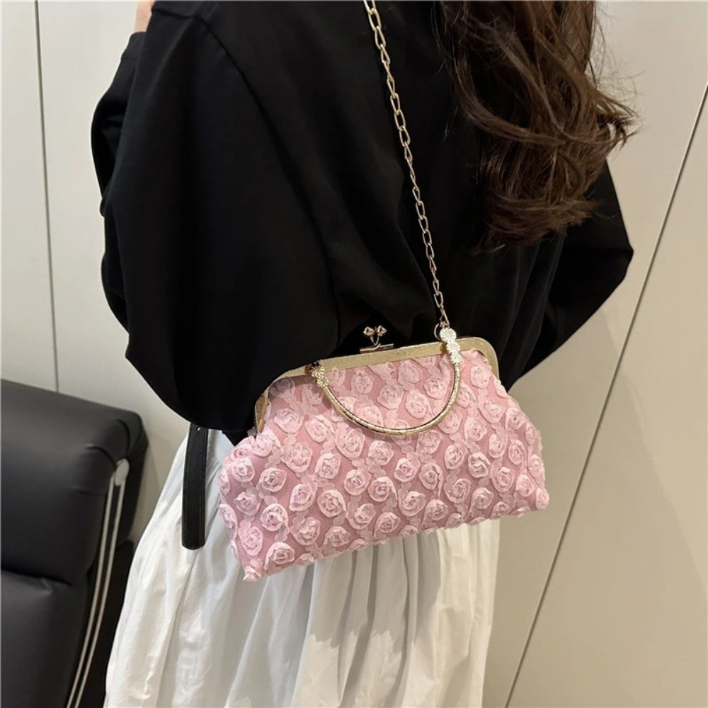 Luxury Clip Shoulder Bag 3D Fl - Women'S Bags Holiday 评论和价格