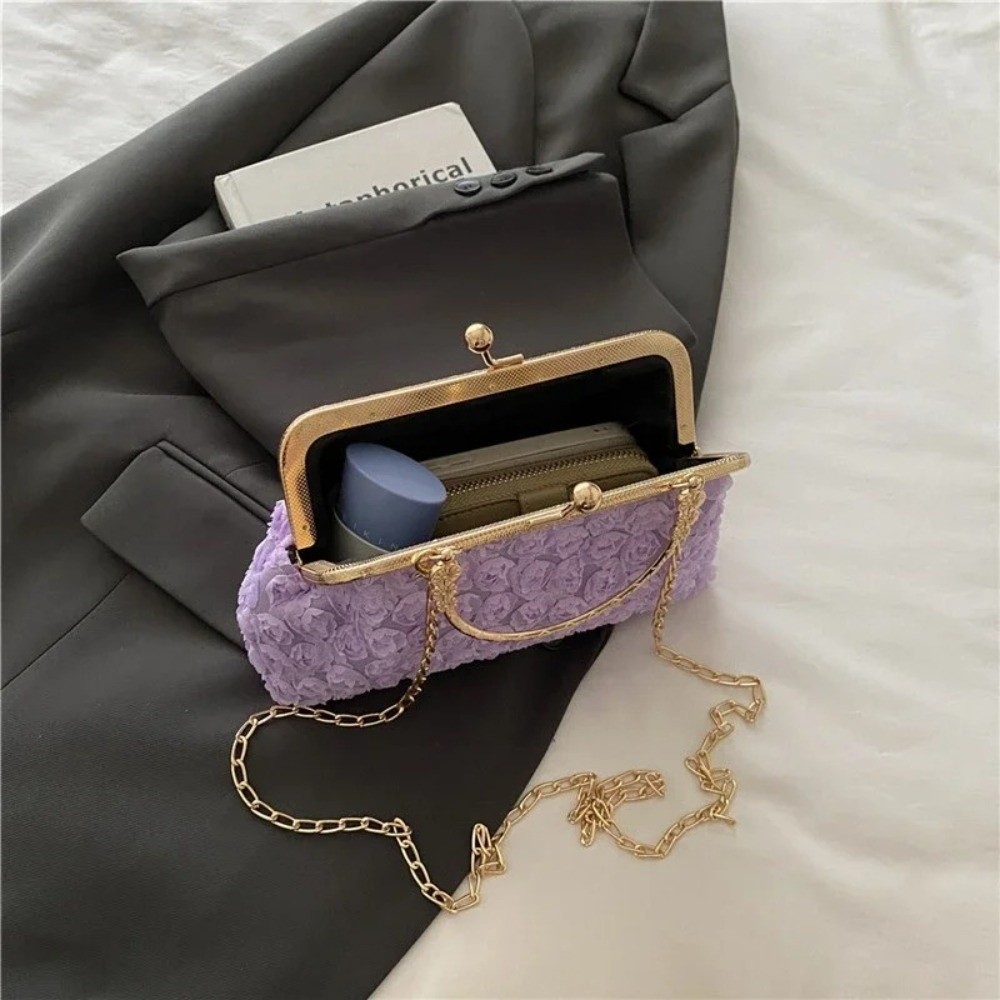 Luxury Clip Shoulder Bag 3D Fl - Women'S Bags Holiday 评论和价格