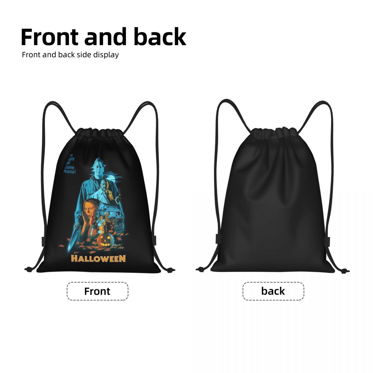 Custom Michael Myers Drawstrin - Women Bags Myer 评论和价格