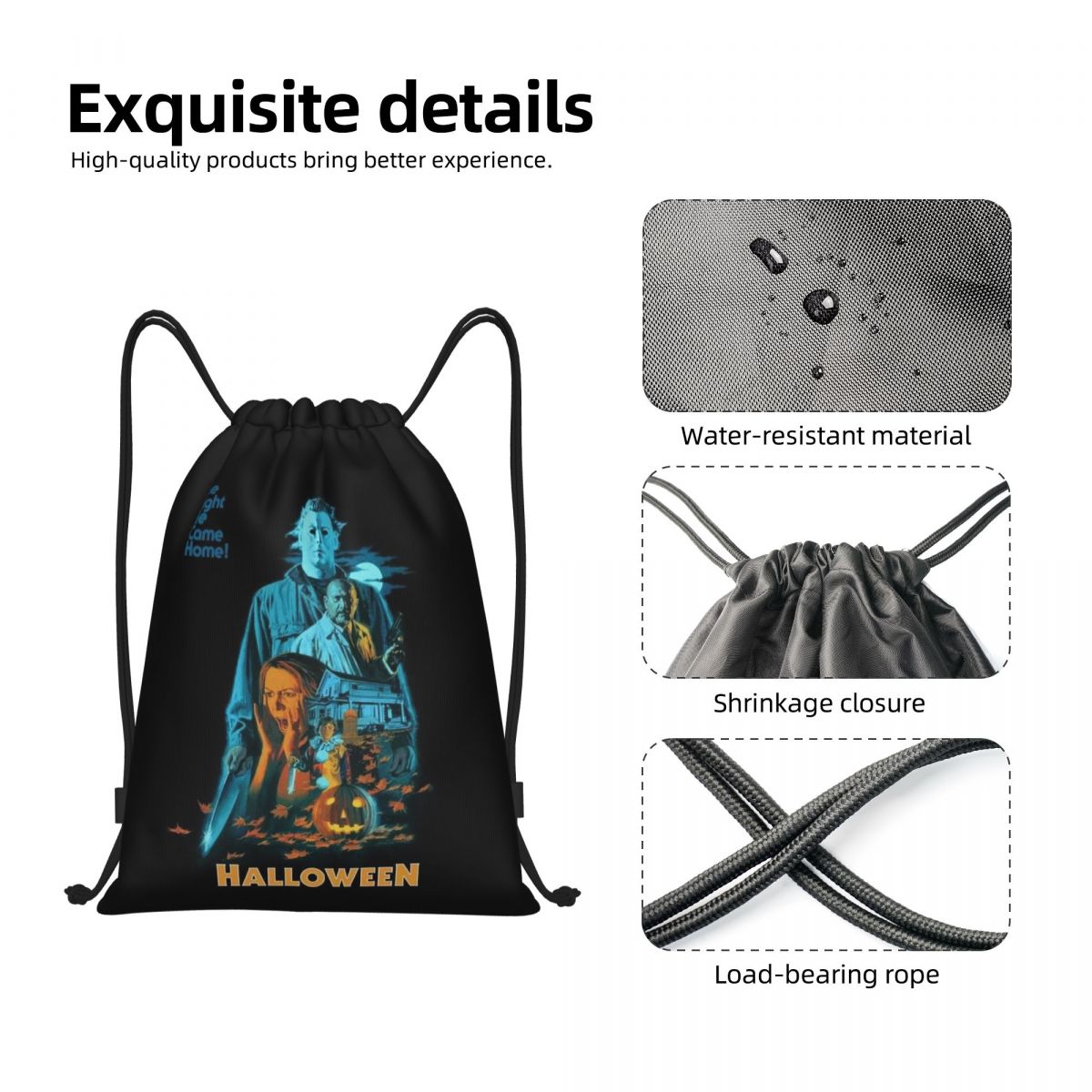 Custom Michael Myers Drawstrin - Women Bags Myer 评论和价格